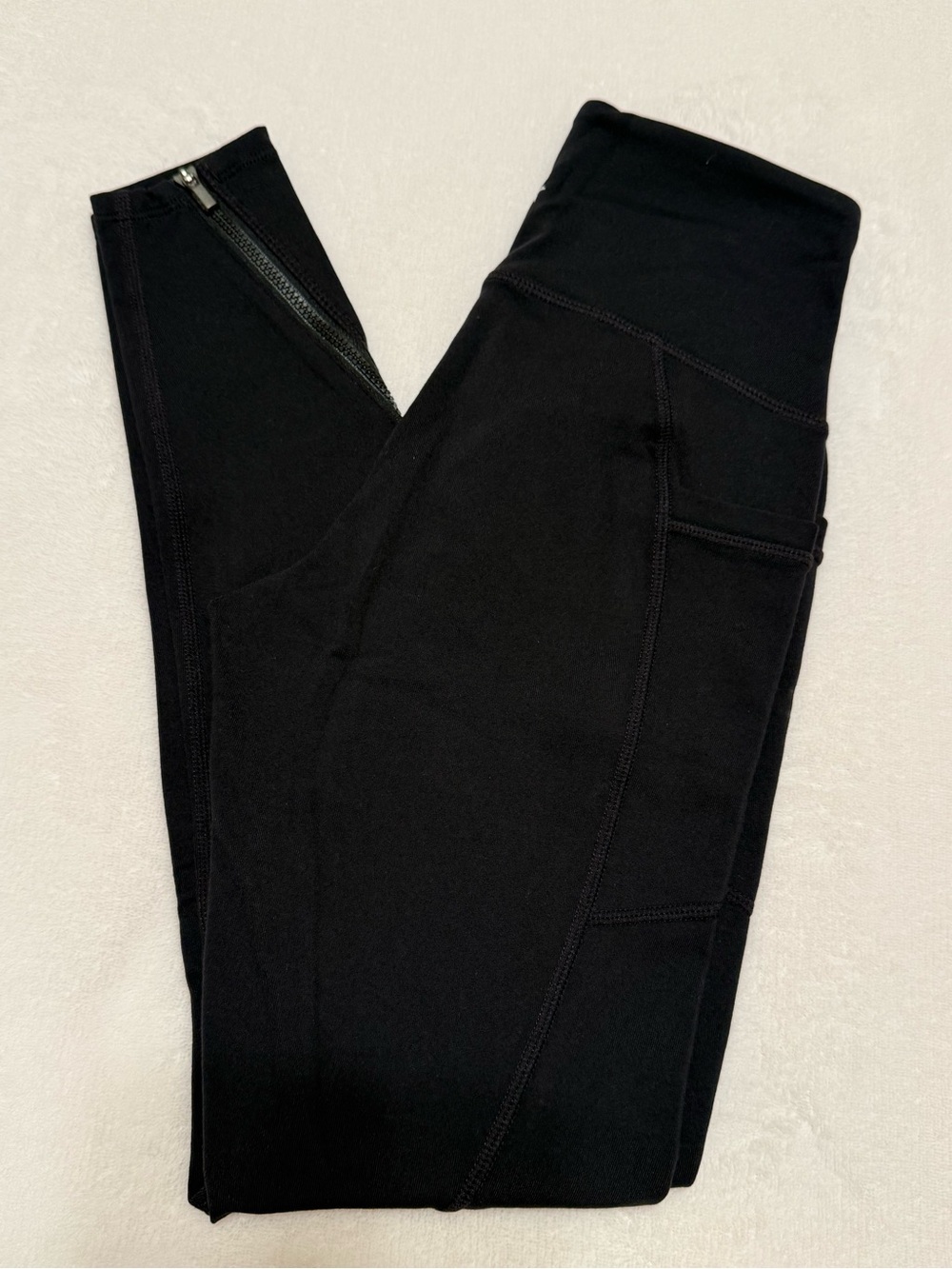 Athleta High Rise Chaturanga 7/8 Ankle Zip Leggings XS Petite - Picture 13 of 13
